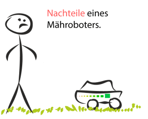 Nachteile eines Mähroboters